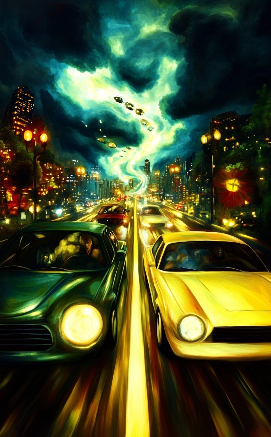 Lime Car