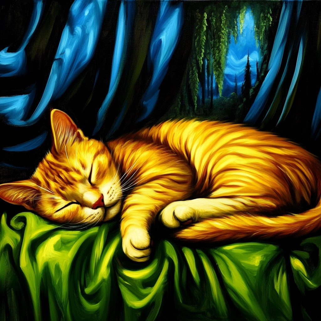 Lime Cat